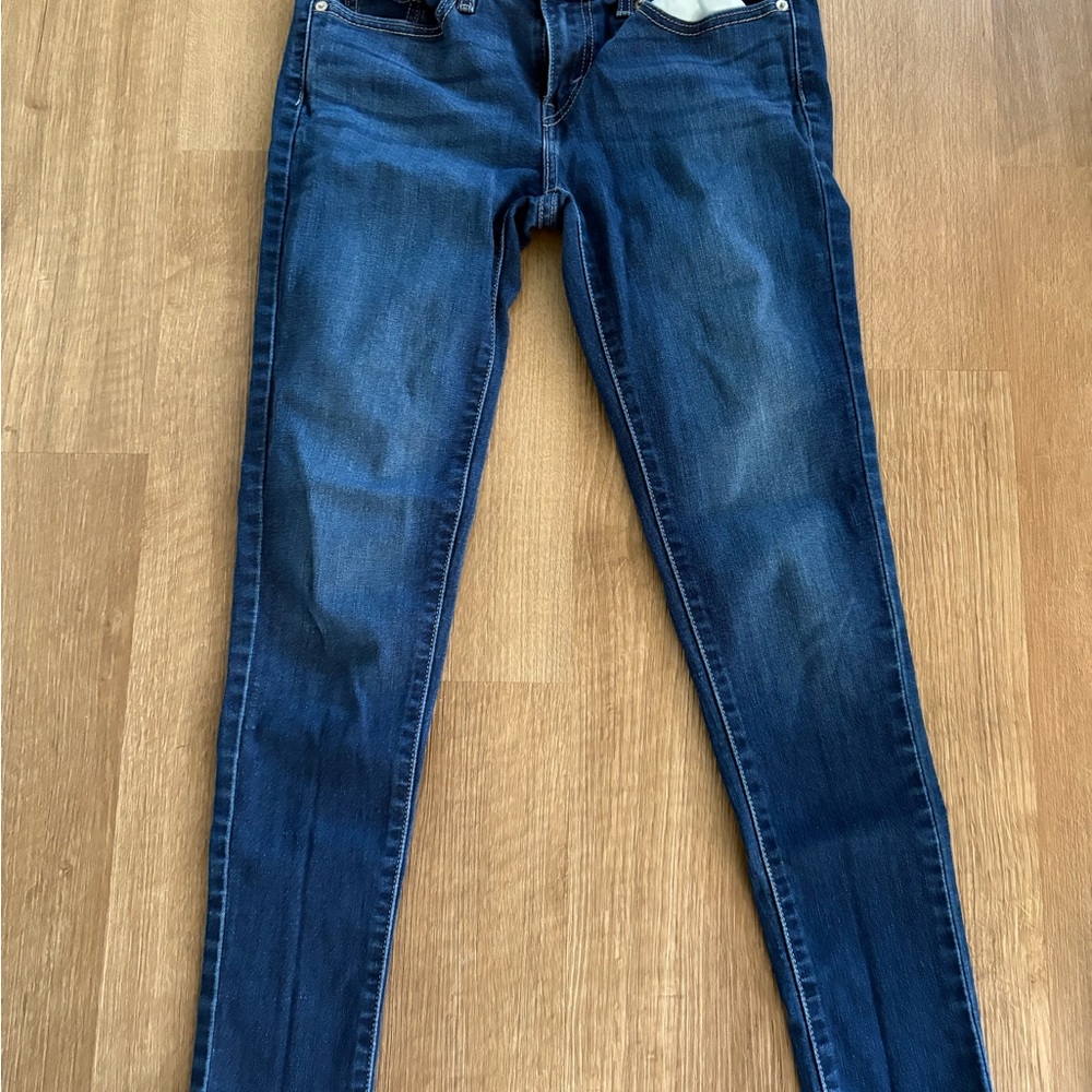 Levi's Dark Blue Skinny Jeans for Women
